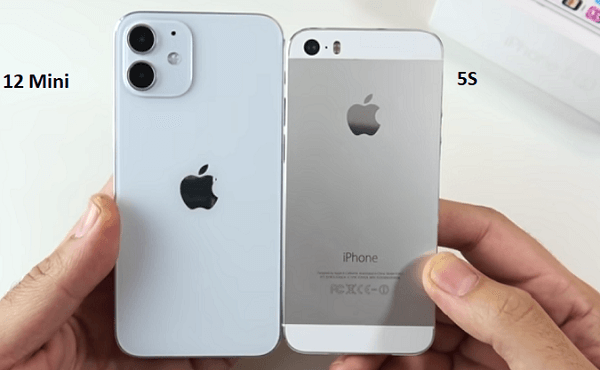 iPhone 12 mini Size-Compare