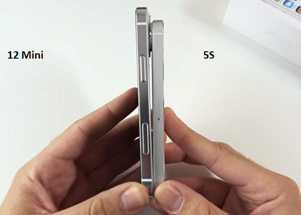 Iphone 12 Mini Vs Iphone 5s Interesting Comparison Gearknowledge